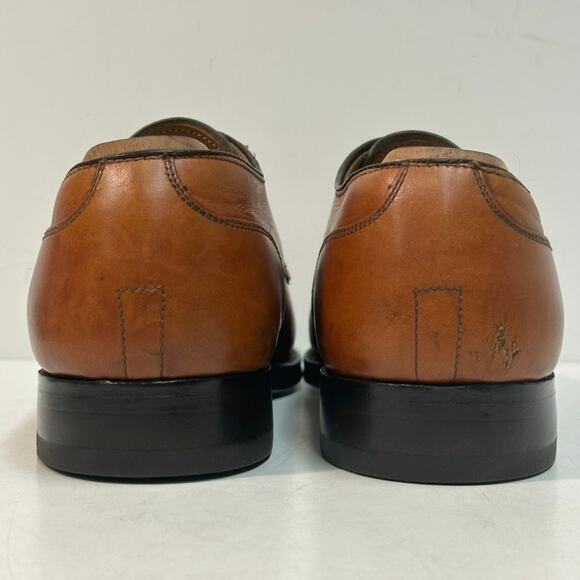 NEW HEELS Alden x Brooks Brothers 972 Straight Tip Blucher Brown Calf USA 8.5 D main image 9